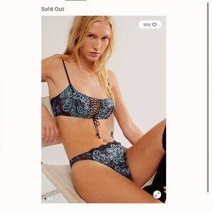 Free People Laced Up Bralette